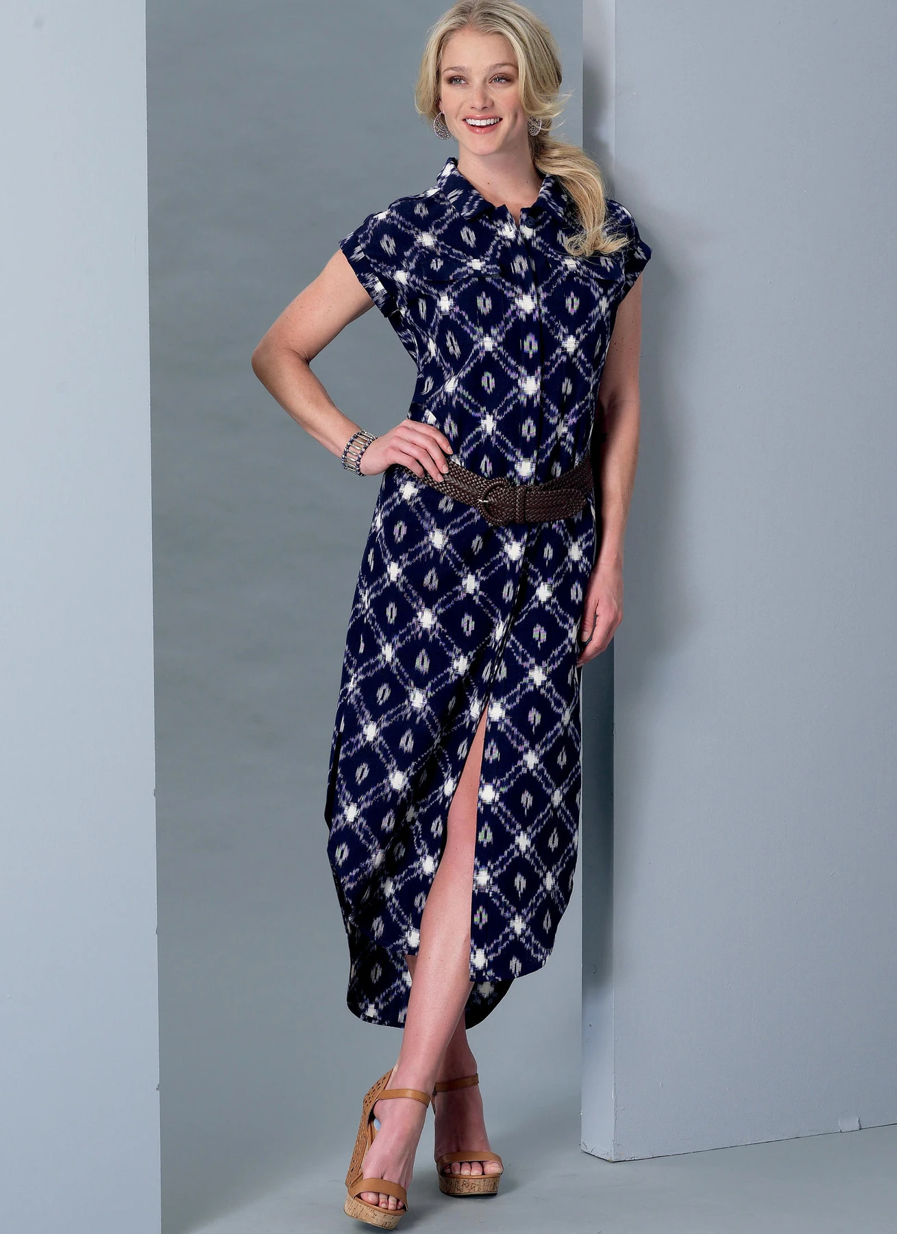 McCall's Sewing Pattern Misses' Button-Down Top, Tunic, Dresses and Belt (PDF) 2 McCall's Sewing Pattern Misses' Button-Down Top, Tunic, Dresses and Belt (PDF)