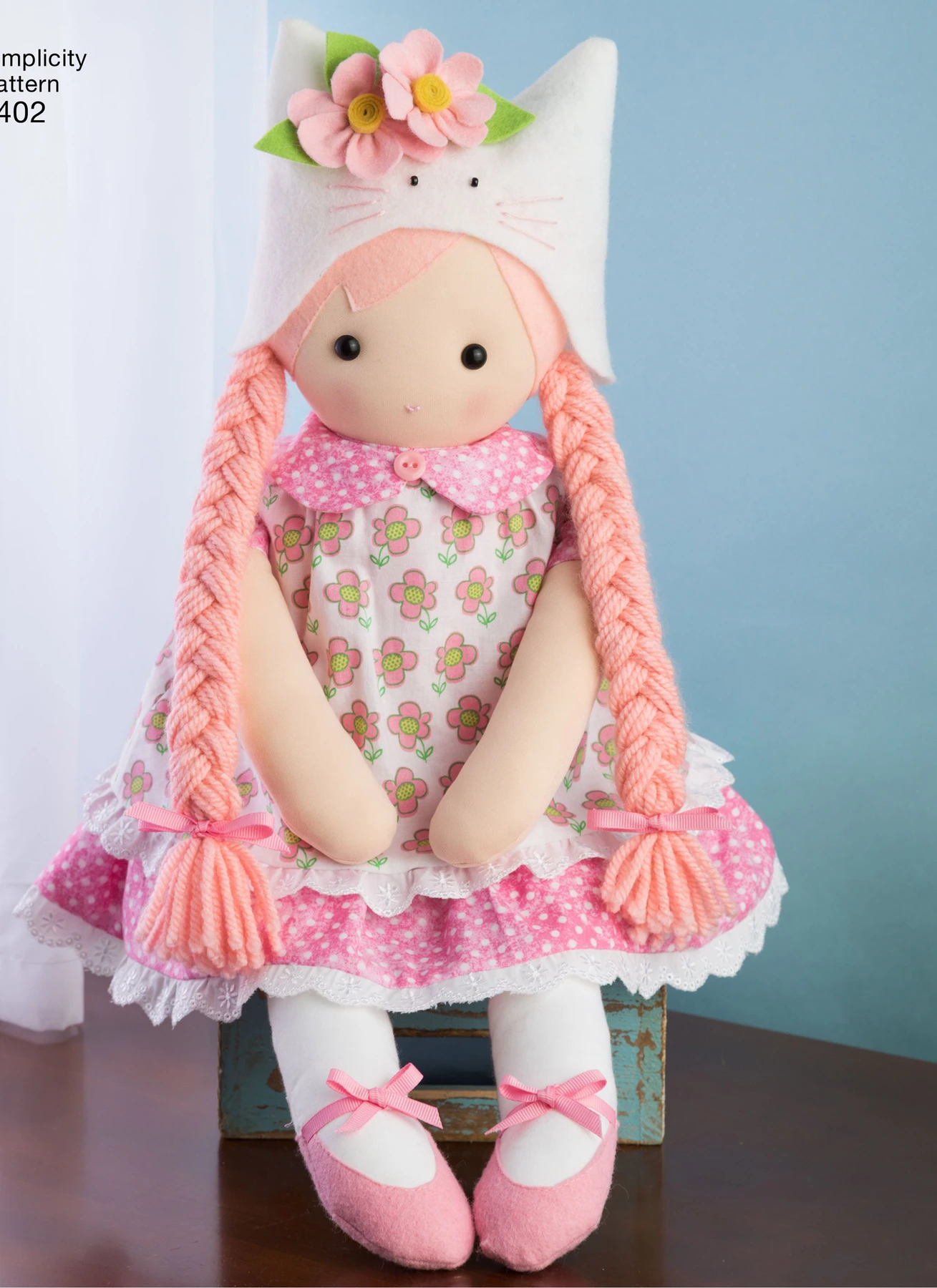 Simplicity Sewing Pattern 23" Stuffed Dolls with Clothes 2 Simplicity Sewing Pattern 23" Stuffed Dolls with Clothes