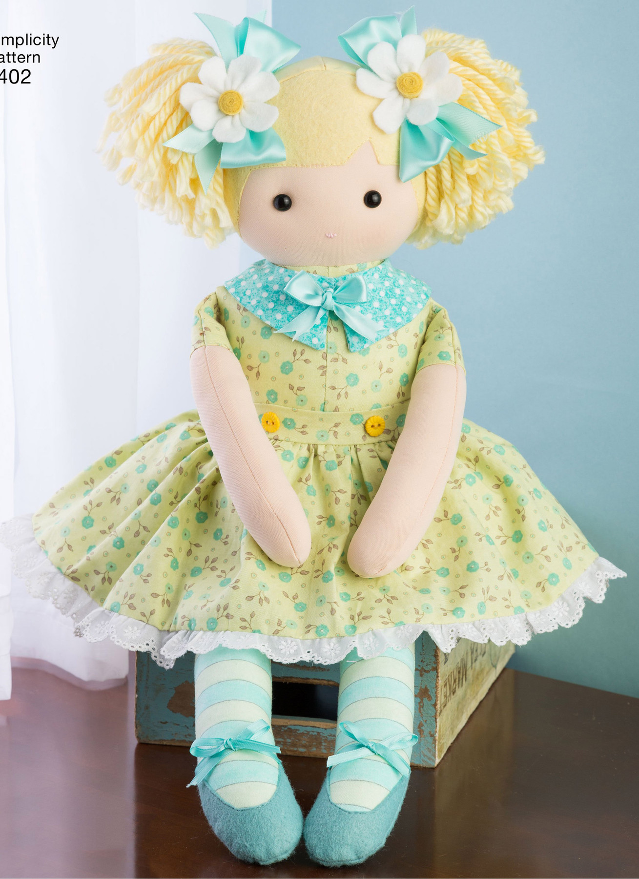 Simplicity Sewing Pattern 23" Stuffed Dolls with Clothes 4 Simplicity Sewing Pattern 23" Stuffed Dolls with Clothes
