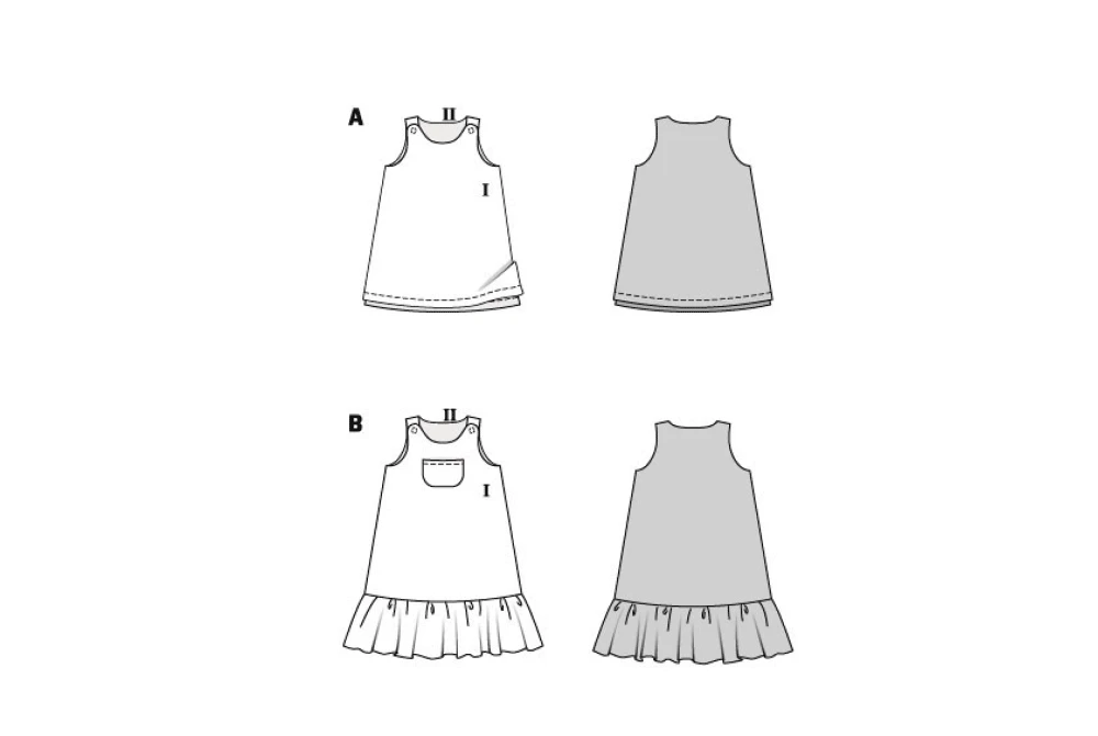 Burda Style Sewing Pattern 9238 Children's Dress (PDF) 14 Burda Style Sewing Pattern 9238 Children's Dress (PDF)