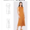 Simplicity Sewing Pattern Misses' Pleated Dress