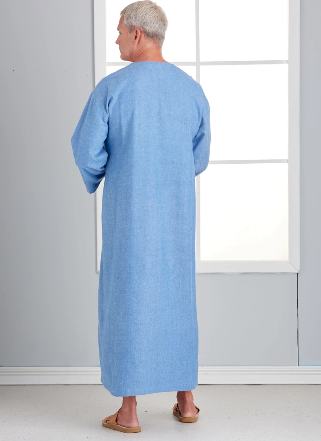Simplicity Sewing Pattern Unisex Recovery Gowns and Bed Robe 4 Simplicity Sewing Pattern Unisex Recovery Gowns and Bed Robe