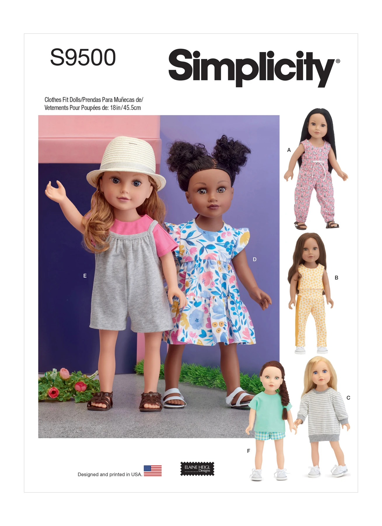 Simplicity Sewing Pattern 18" Doll Clothes 1 Simplicity Sewing Pattern 18" Doll Clothes