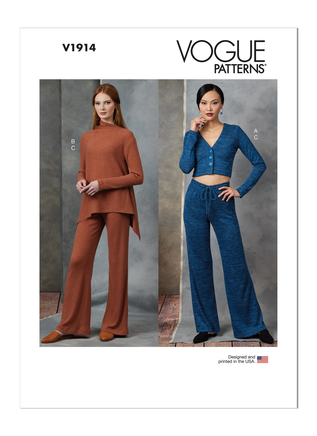 Vogue Patterns Misses' Cardigan, Tunic and Pants 1 Vogue Patterns Misses' Cardigan, Tunic and Pants
