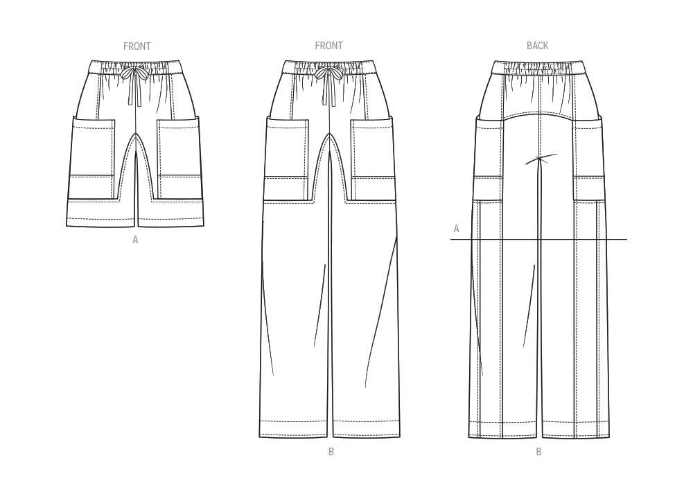 McCall's Sewing Pattern Unisex Shorts and Pants 6 McCall's Sewing Pattern Unisex Shorts and Pants