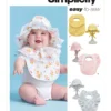 Simplicity Sewing Pattern Babies' Hats and Bibs 27 Simplicity Sewing Pattern Babies' Hats and Bibs