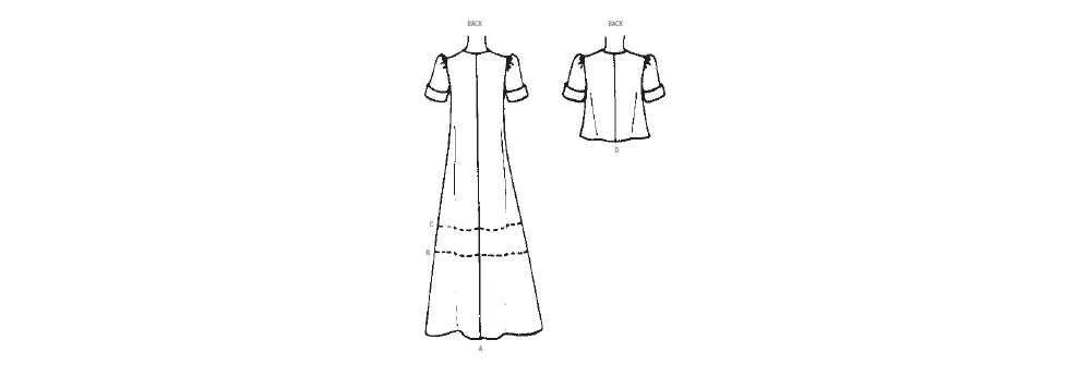 McCall's Sewing Pattern 1970s Misses' Dress or Top (PDF) 4 McCall's Sewing Pattern 1970s Misses' Dress or Top (PDF)
