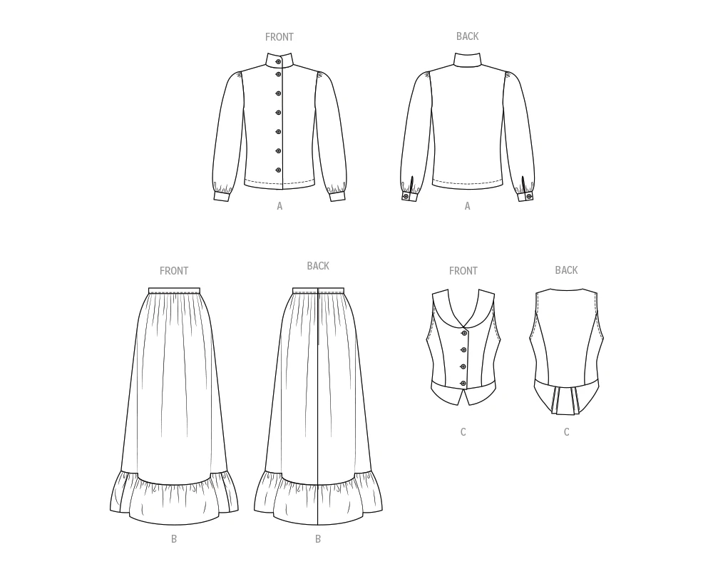 McCall's Sewing Pattern Misses' Costumes 5 McCall's Sewing Pattern Misses' Costumes