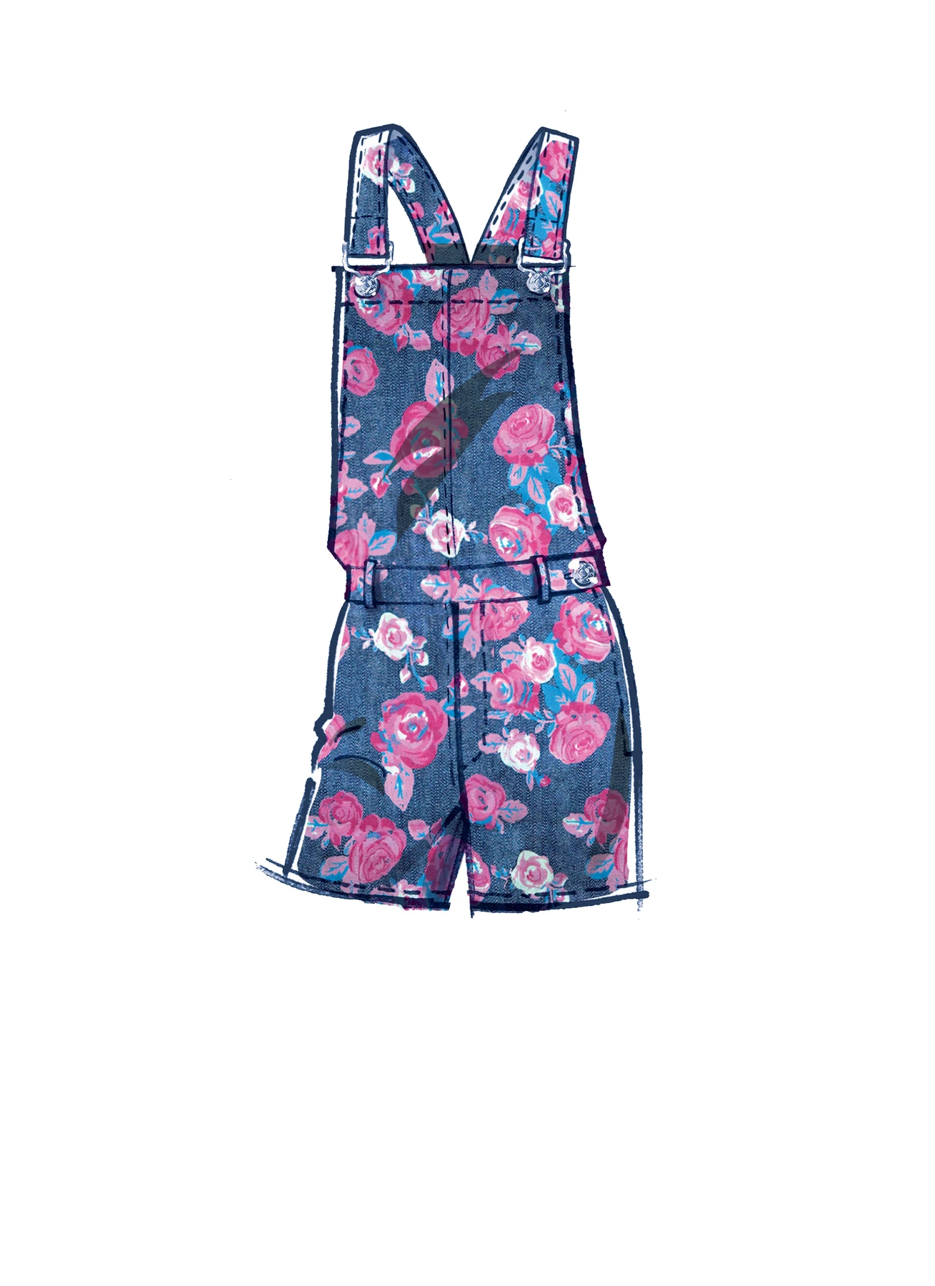 McCall's Sewing Pattern #AngieMcCalls - Misses' Flared Jeans, Overalls, Skinny Jeans & Shortalls (PDF) 4 McCall's Sewing Pattern #AngieMcCalls - Misses' Flared Jeans, Overalls, Skinny Jeans & Shortalls (PDF)