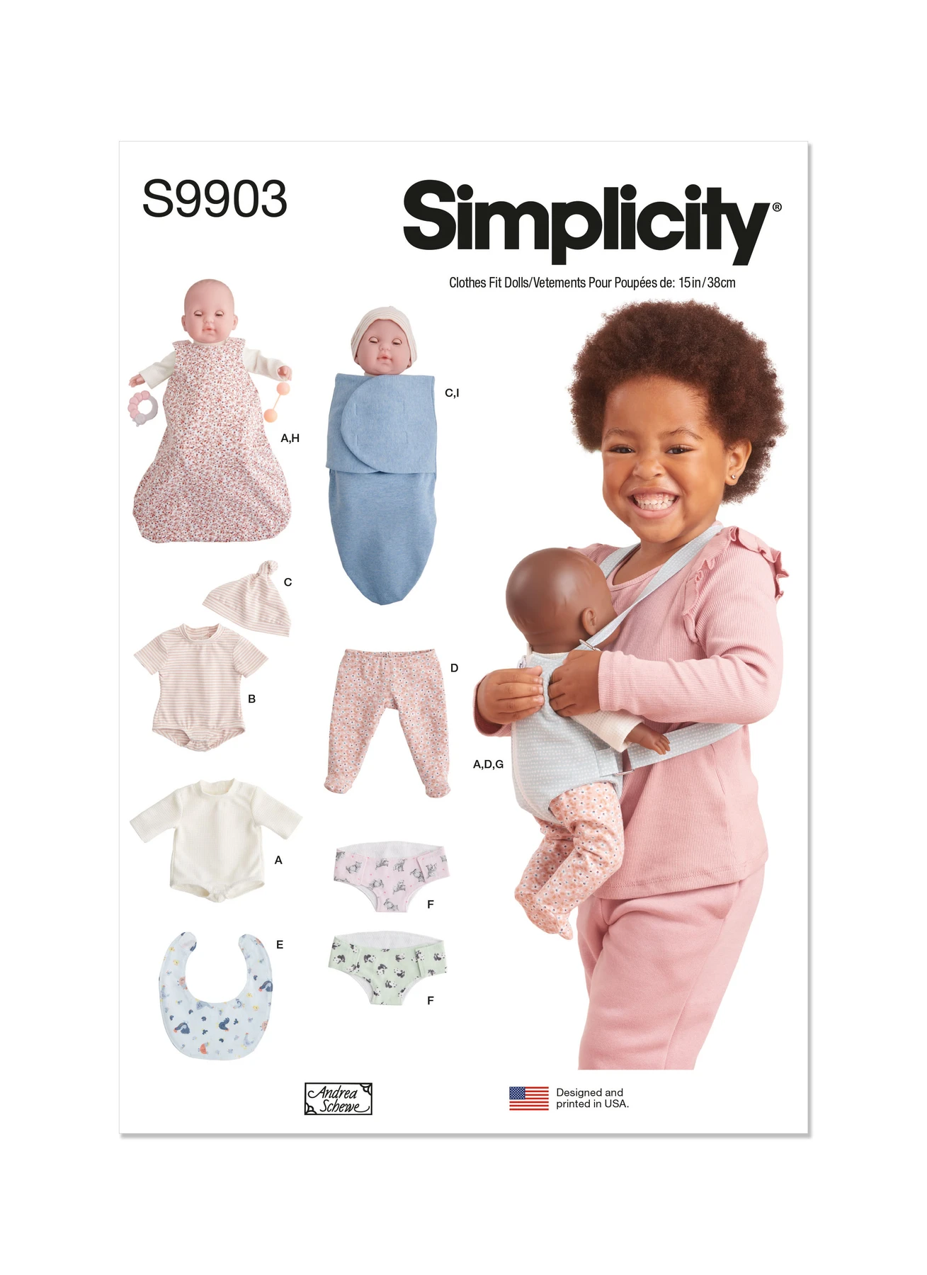 Simplicity Sewing Pattern 15 Doll Clothes and Accessories By Andrea Schewe Designs (PDF) 1 Simplicity Sewing Pattern 15 Doll Clothes and Accessories By Andrea Schewe Designs (PDF)