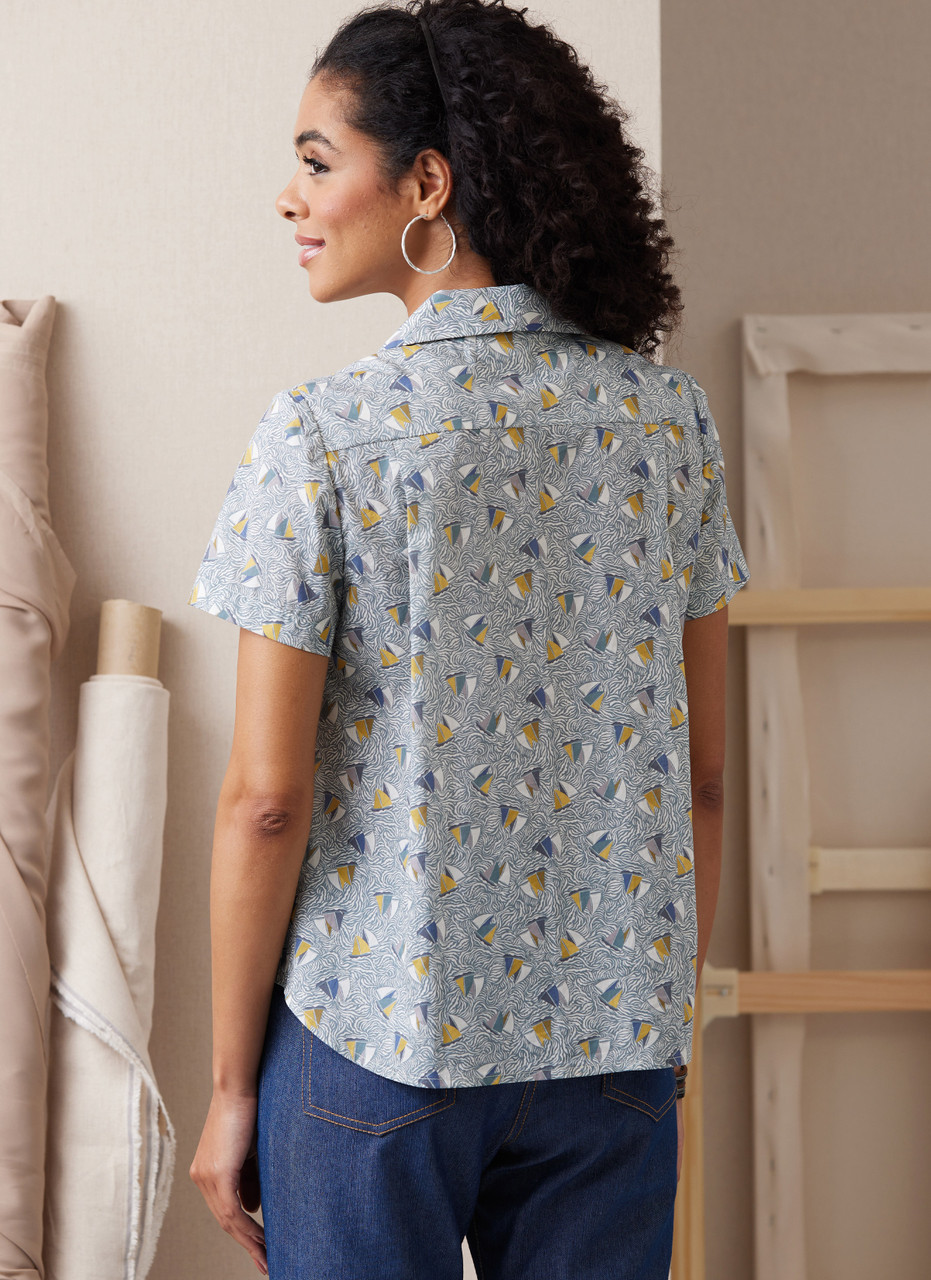 Butterick Sewing Pattern Misses' Shirts By Palmer/Pletsch (PDF) 10 Butterick Sewing Pattern Misses' Shirts By Palmer/Pletsch (PDF)
