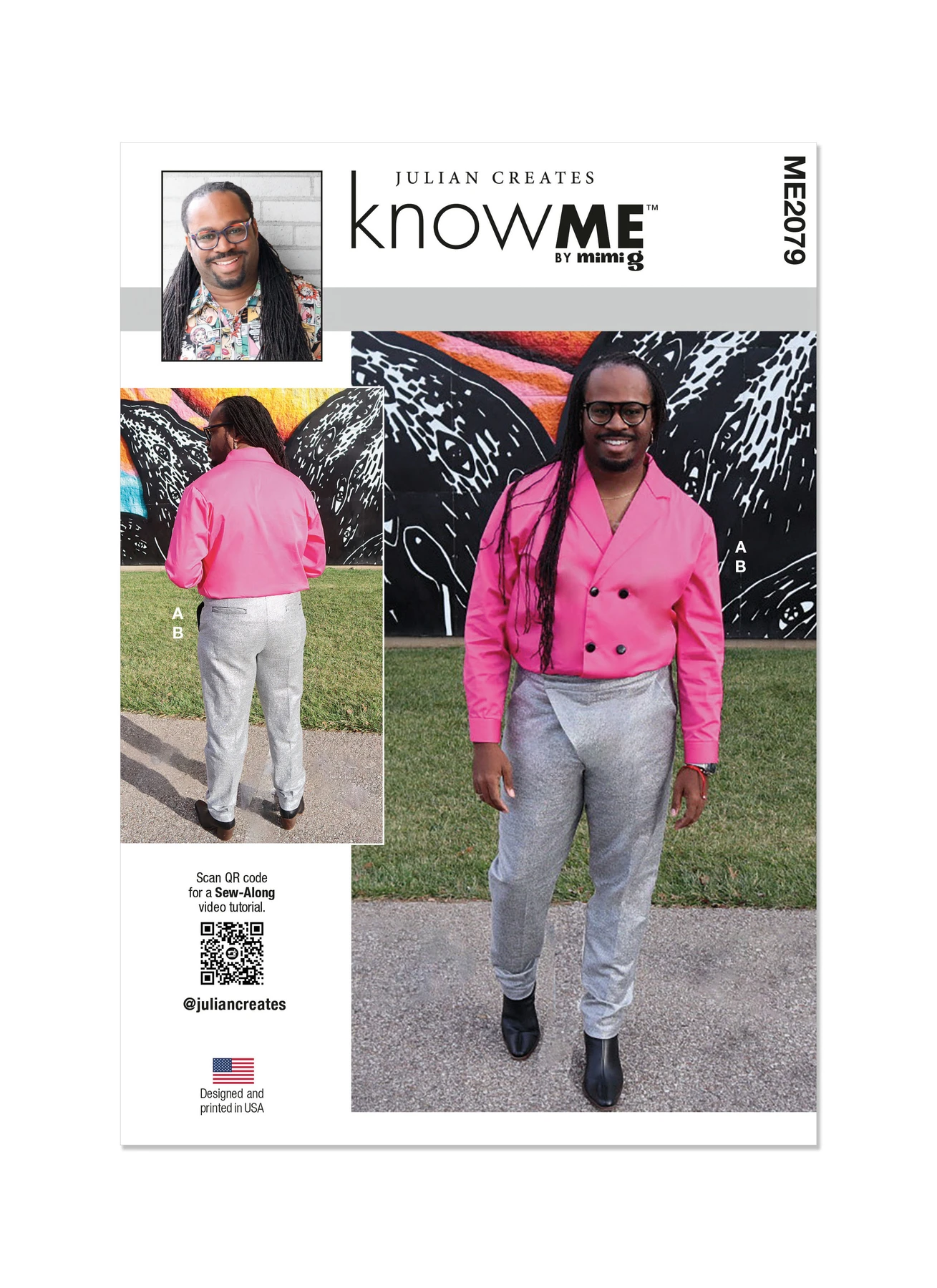 Know Me Sewing Pattern Men's Shirt and Pants by Julian Creates (PDF) 1 Know Me Sewing Pattern Men's Shirt and Pants by Julian Creates (PDF)