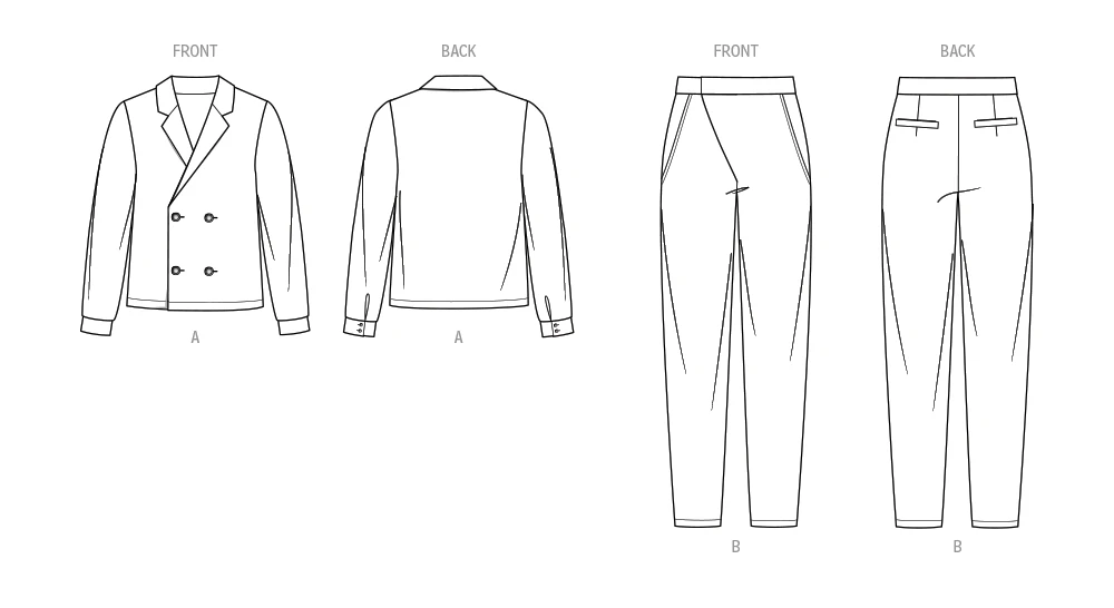 Know Me Sewing Pattern Men's Shirt and Pants by Julian Creates (PDF) 7 Know Me Sewing Pattern Men's Shirt and Pants by Julian Creates (PDF)