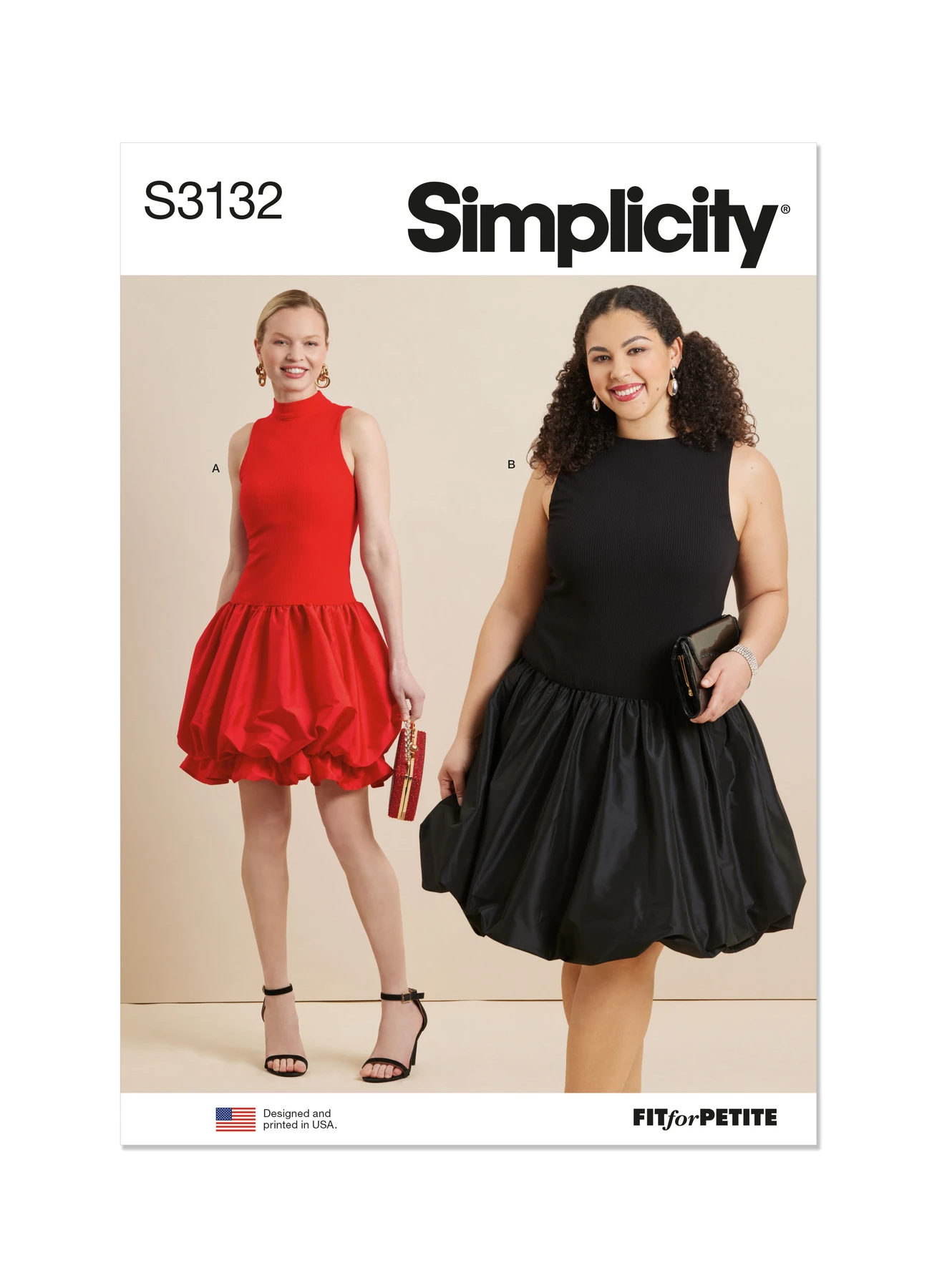 Simplicity Sewing Pattern Misses' and Women's Dress in Two Lengths with Petite Lines (PDF) 1 Simplicity Sewing Pattern Misses' and Women's Dress in Two Lengths with Petite Lines (PDF)