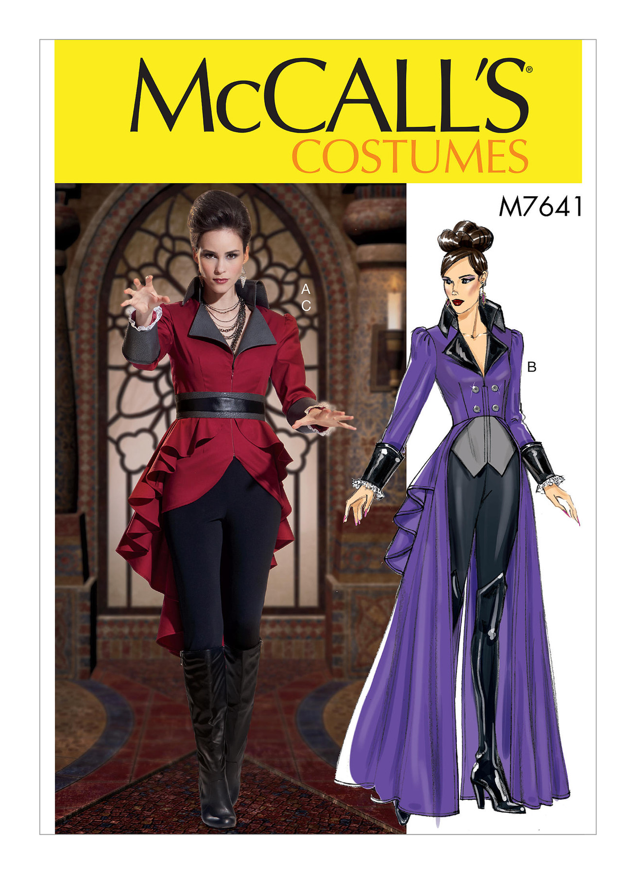 McCall's Sewing Pattern Misses' Jacket Costume with Belt (PDF) 1 McCall's Sewing Pattern Misses' Jacket Costume with Belt (PDF)