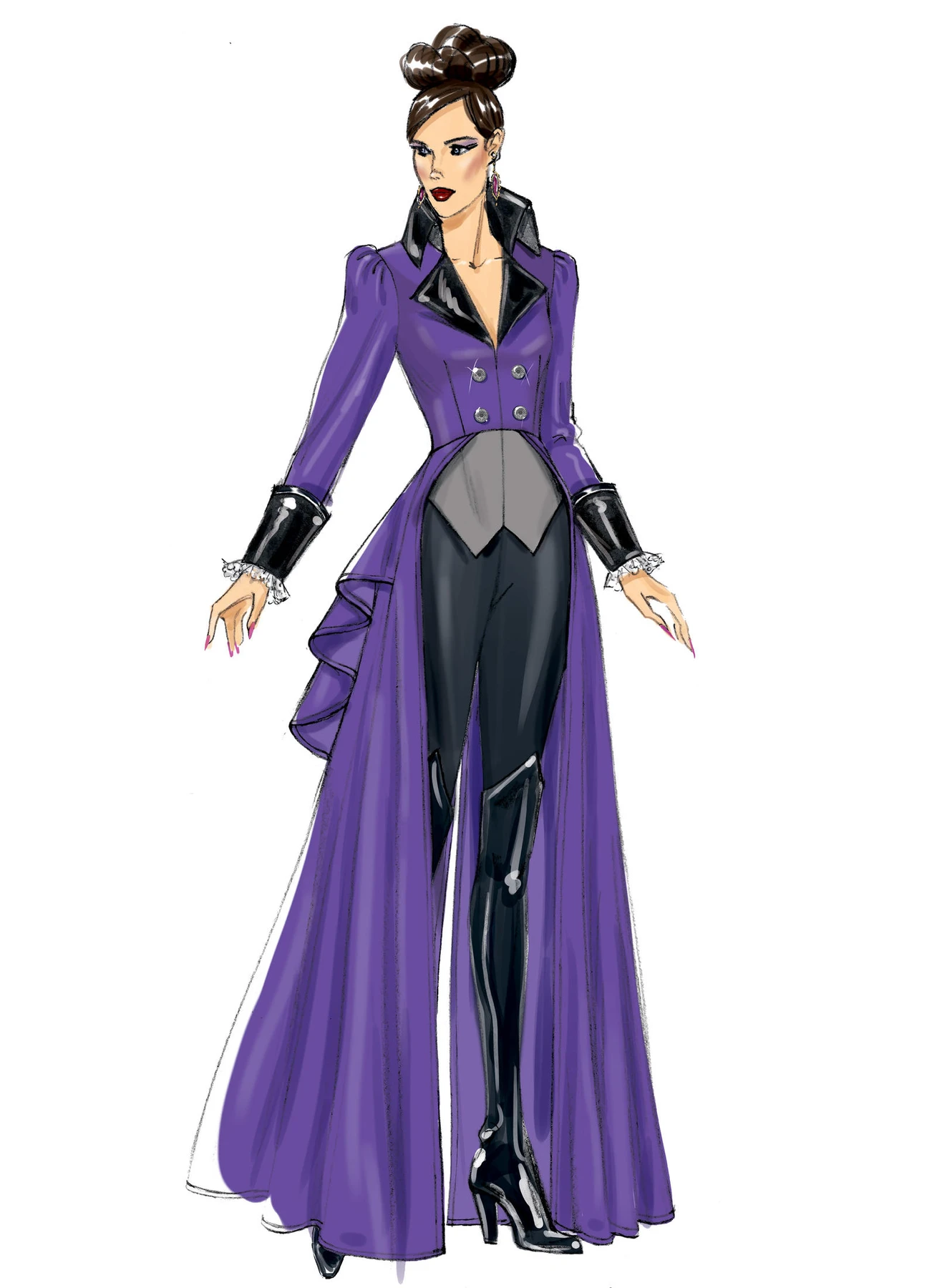 McCall's Sewing Pattern Misses' Jacket Costume with Belt (PDF) 3 McCall's Sewing Pattern Misses' Jacket Costume with Belt (PDF)