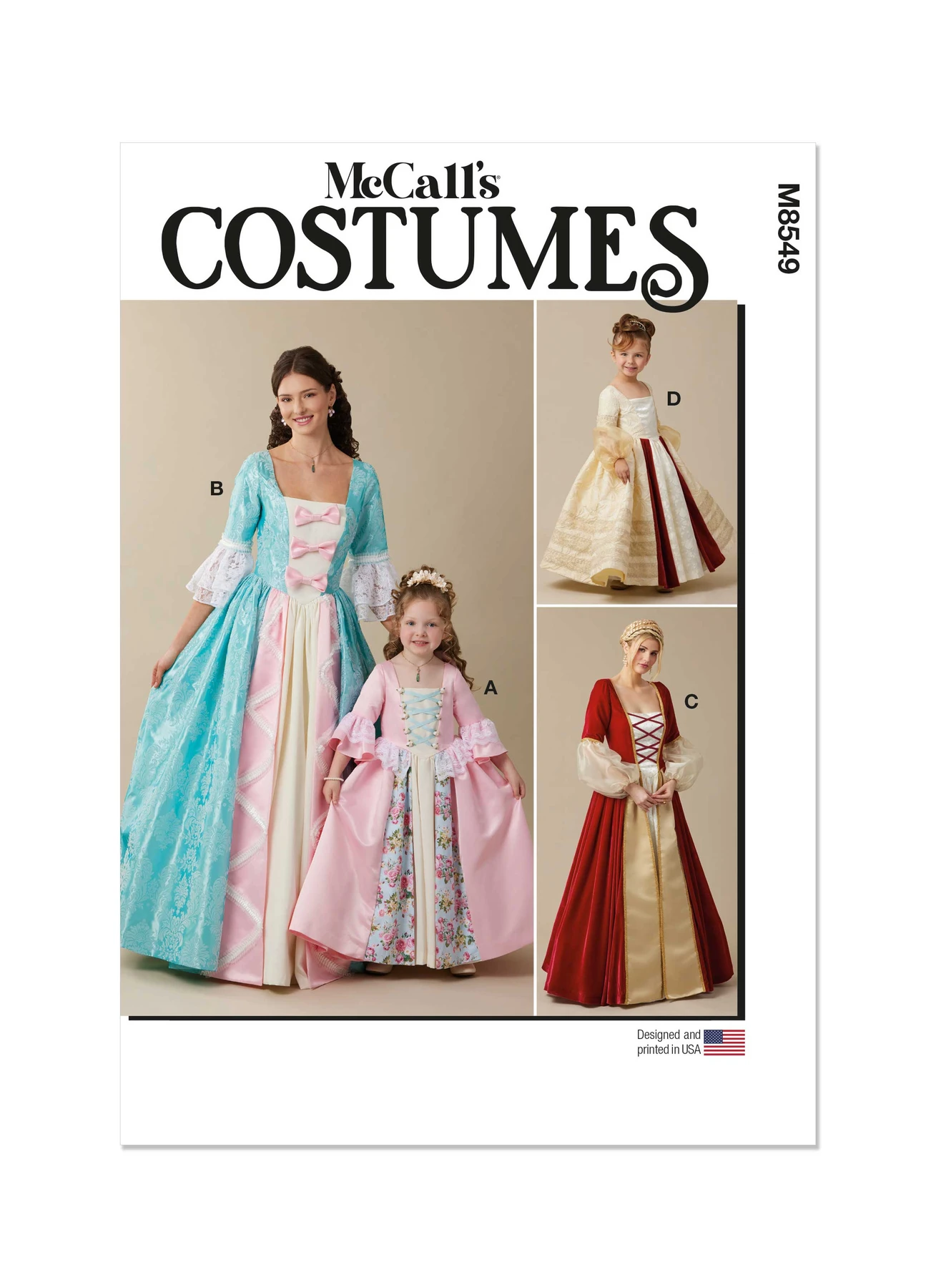 McCall's Sewing Pattern Children's and Misses' Princess Costume (PDF) 1 McCall's Sewing Pattern Children's and Misses' Princess Costume (PDF)