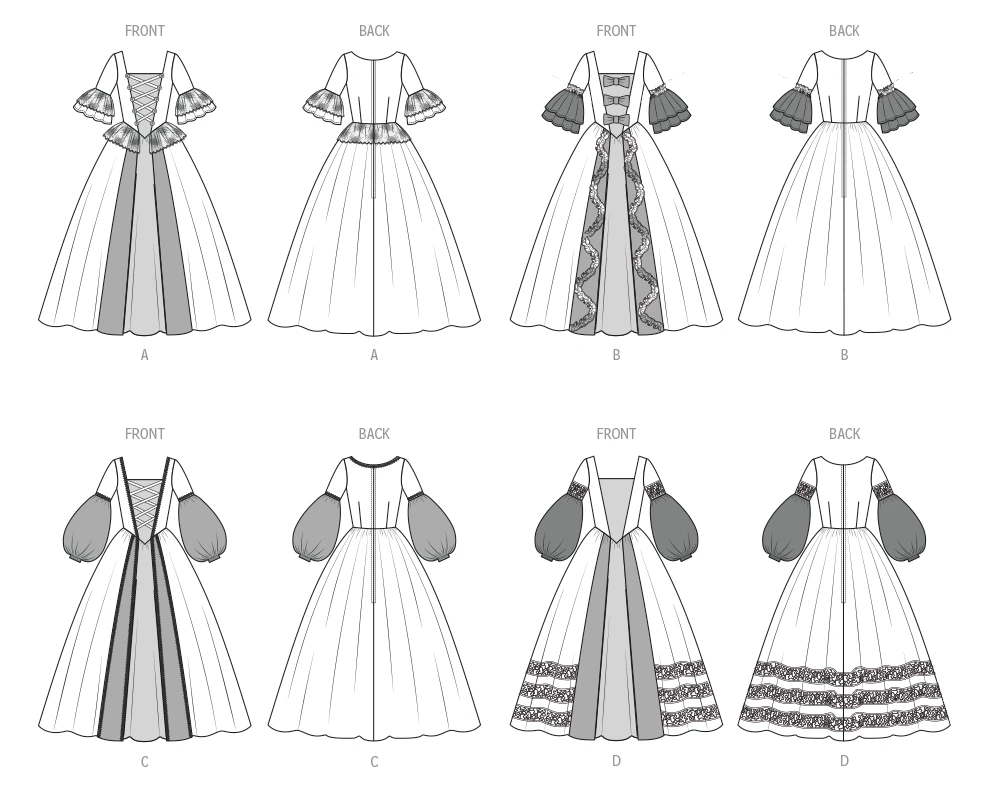 McCall's Sewing Pattern Children's and Misses' Princess Costume (PDF) 11 McCall's Sewing Pattern Children's and Misses' Princess Costume (PDF)