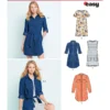 New Look Sewing Pattern Misses' Easy Shirt Dress and Knit Dress 6 New Look Sewing Pattern Misses' Easy Shirt Dress and Knit Dress