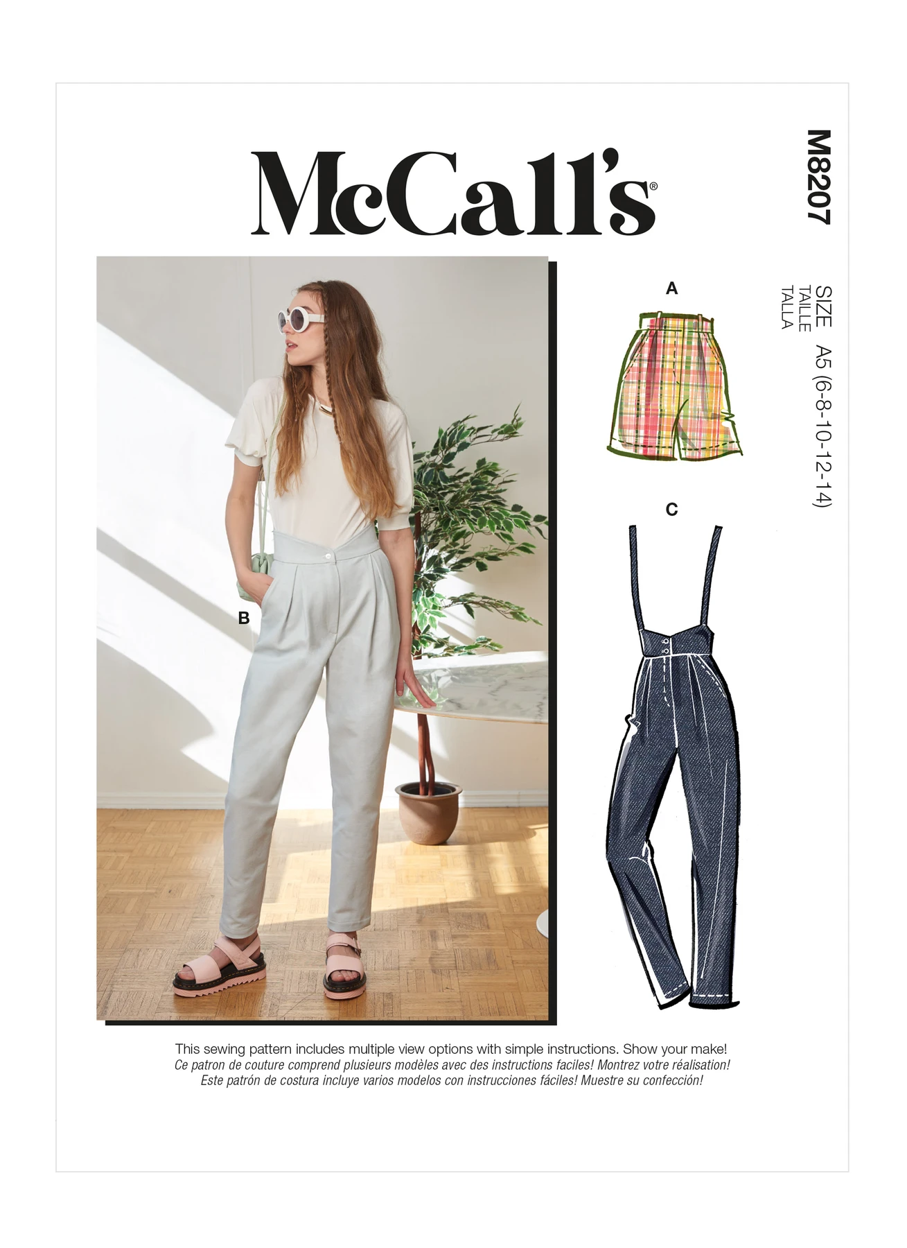 McCall's Sewing Pattern Misses' Pants (PDF) 1 McCall's Sewing Pattern Misses' Pants (PDF)