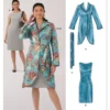 New Look Sewing Pattern Misses' Jacket, Belt and Dress with Petite Lines 10 New Look Sewing Pattern Misses' Jacket, Belt and Dress with Petite Lines