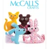 McCall's Sewing Pattern Cat, Bear, Rabbit and Dog Stuffed Animals (PDF) 15 McCall's Sewing Pattern Cat, Bear, Rabbit and Dog Stuffed Animals (PDF)