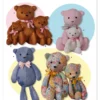 Simplicity Sewing Pattern Floppy Bears in Three Sizes by Elaine Heigl Designs (PDF)