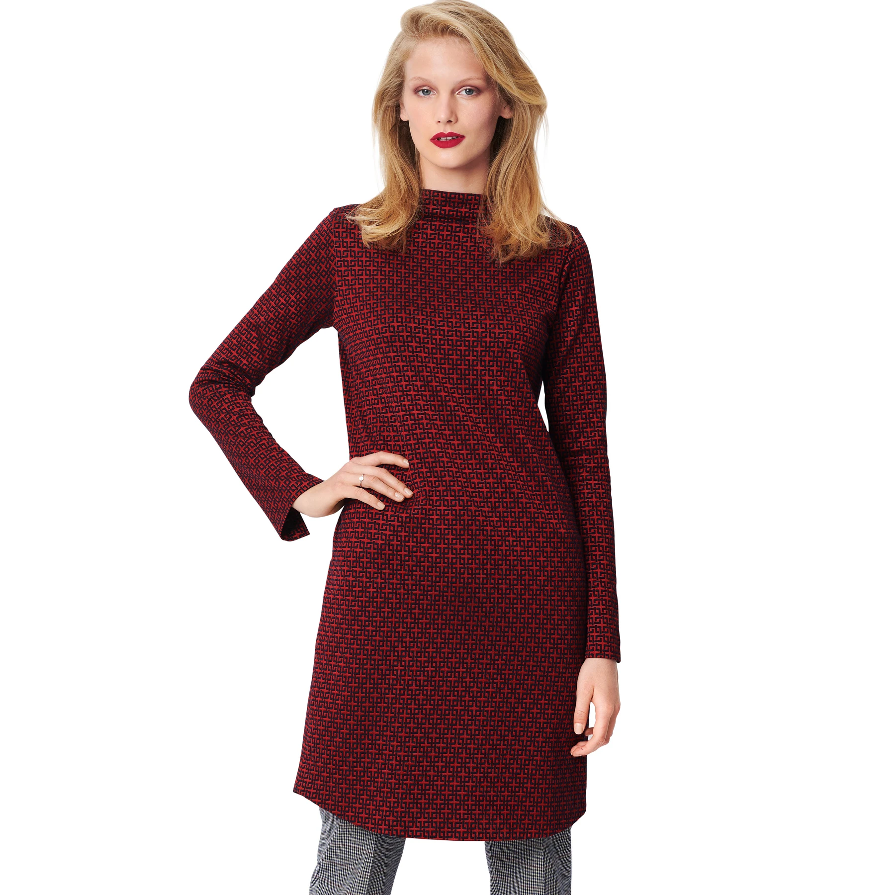 Burda Style Sewing Pattern Misses' Dress, Top with Integral Collar