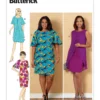 Butterick Sewing Pattern Misses'/Misses' Petite/Women's/Women's Petite Dress (PDF)