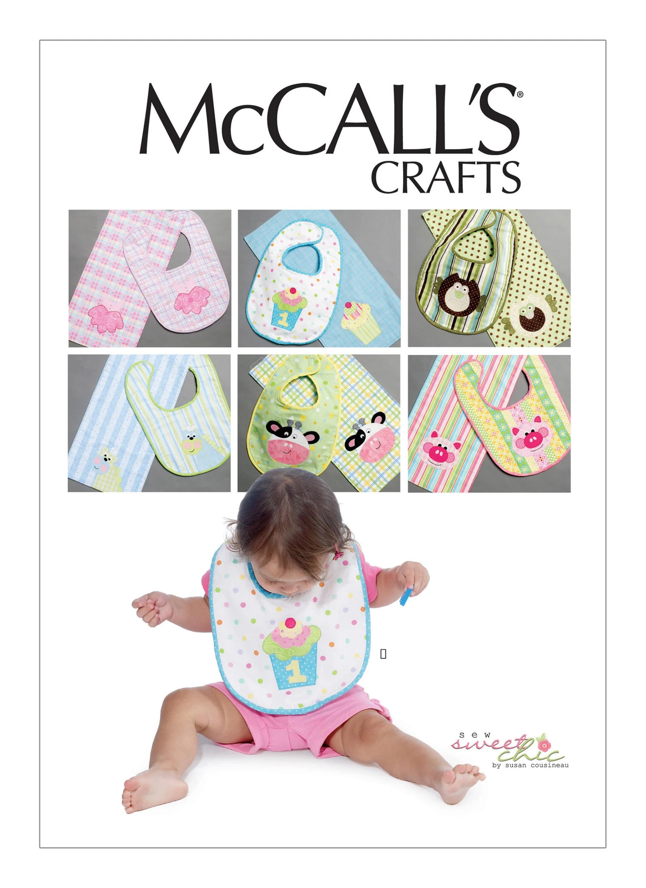 McCall's Sewing Pattern Infants' Bibs and Burp Cloths 1 McCall's Sewing Pattern Infants' Bibs and Burp Cloths