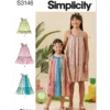 Simplicity Sewing Pattern Children's and Girls' Dresses (PDF)
