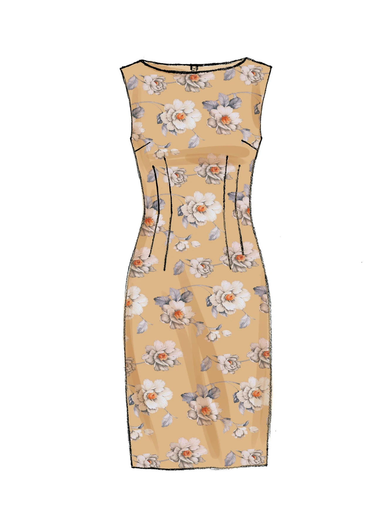 McCall's Sewing Pattern Misses'/Miss Petite Sheath Dresses 10 McCall's Sewing Pattern Misses'/Miss Petite Sheath Dresses
