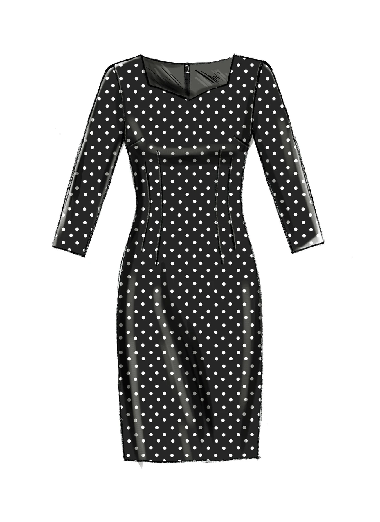 McCall's Sewing Pattern Misses'/Miss Petite Sheath Dresses 5 McCall's Sewing Pattern Misses'/Miss Petite Sheath Dresses