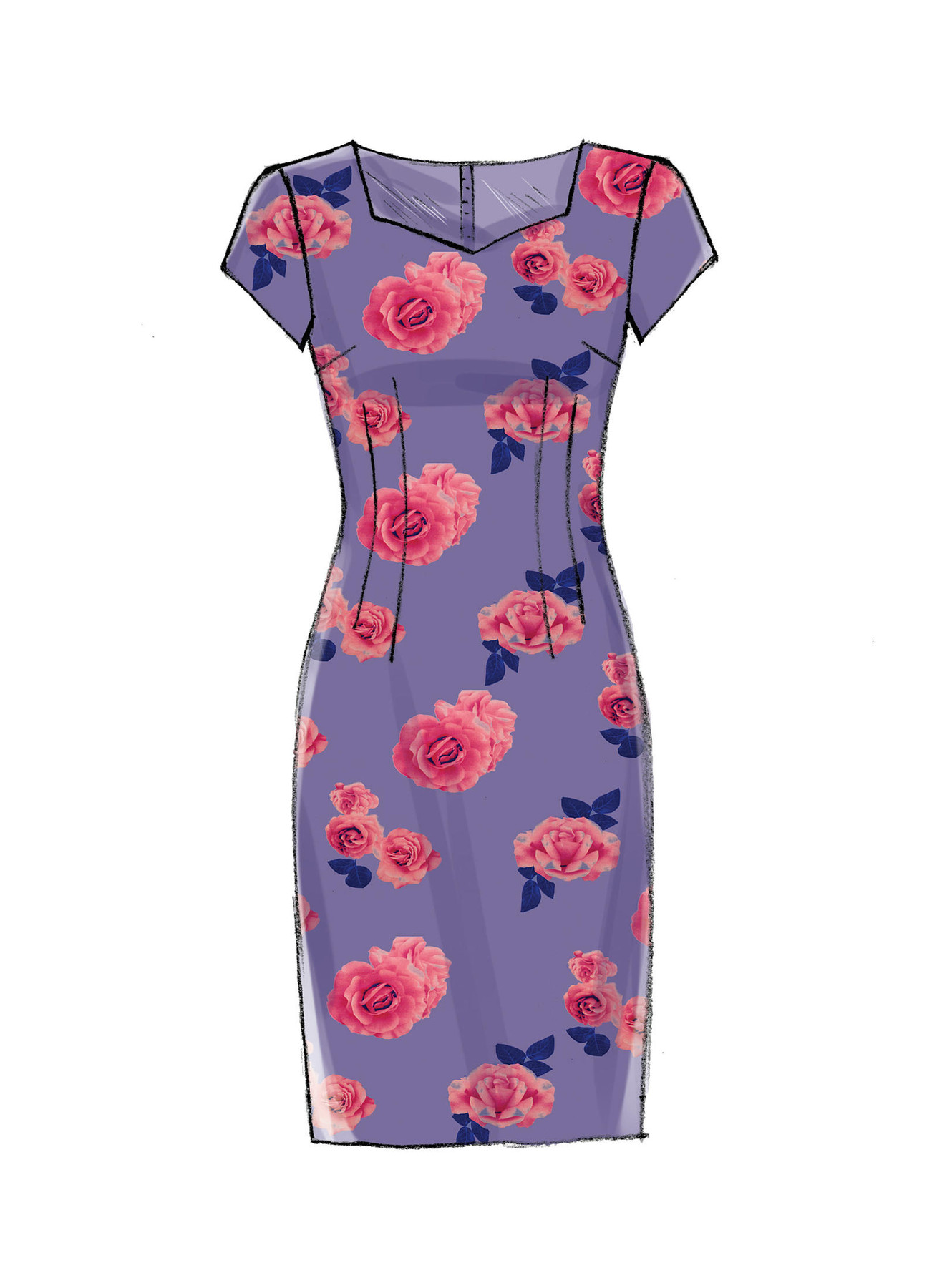 McCall's Sewing Pattern Misses'/Miss Petite Sheath Dresses 6 McCall's Sewing Pattern Misses'/Miss Petite Sheath Dresses