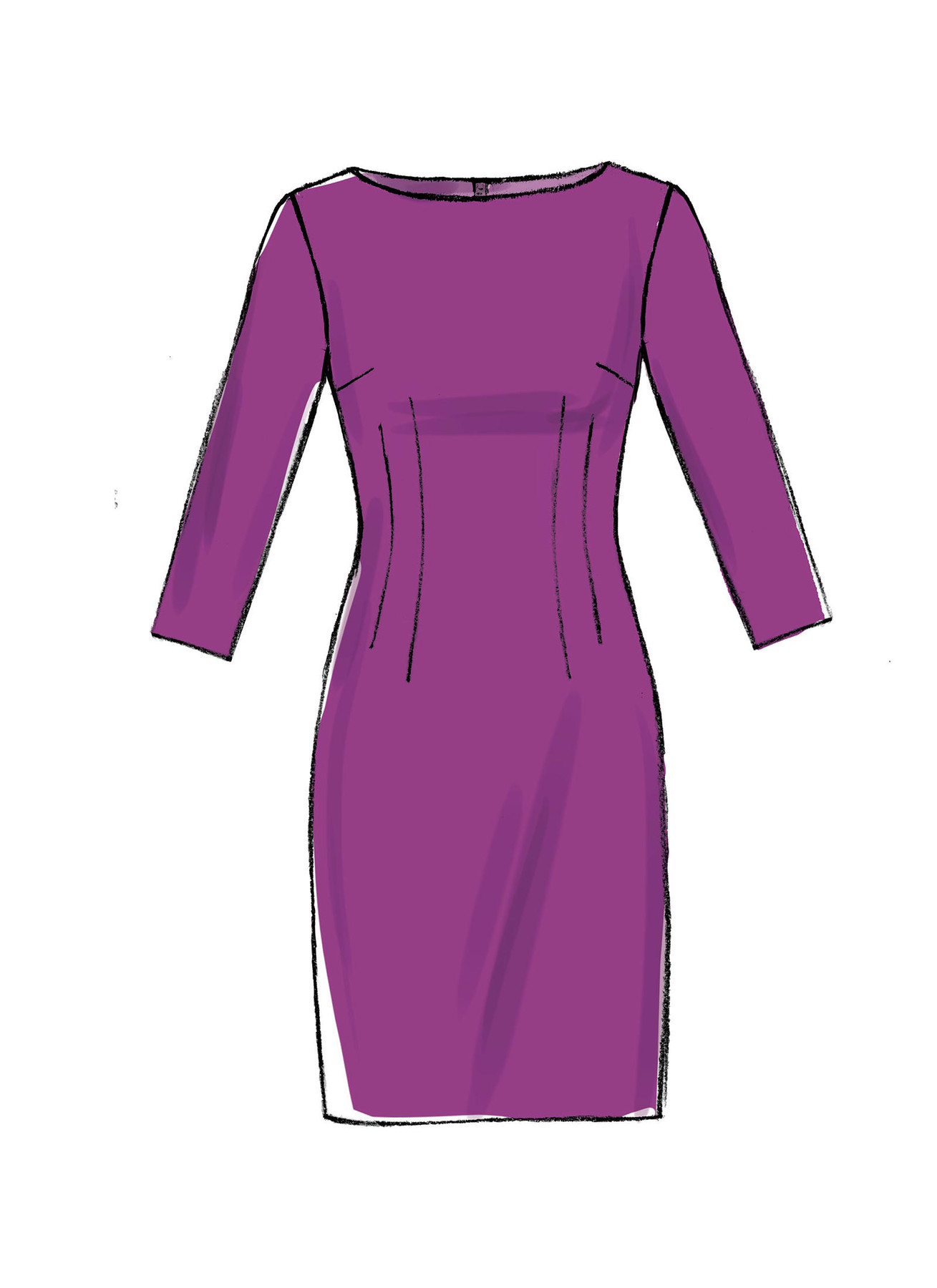 McCall's Sewing Pattern Misses'/Miss Petite Sheath Dresses 8 McCall's Sewing Pattern Misses'/Miss Petite Sheath Dresses