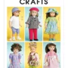 McCall's Sewing Pattern Casual Outfits for 18" Doll 14 McCall's Sewing Pattern Casual Outfits for 18" Doll