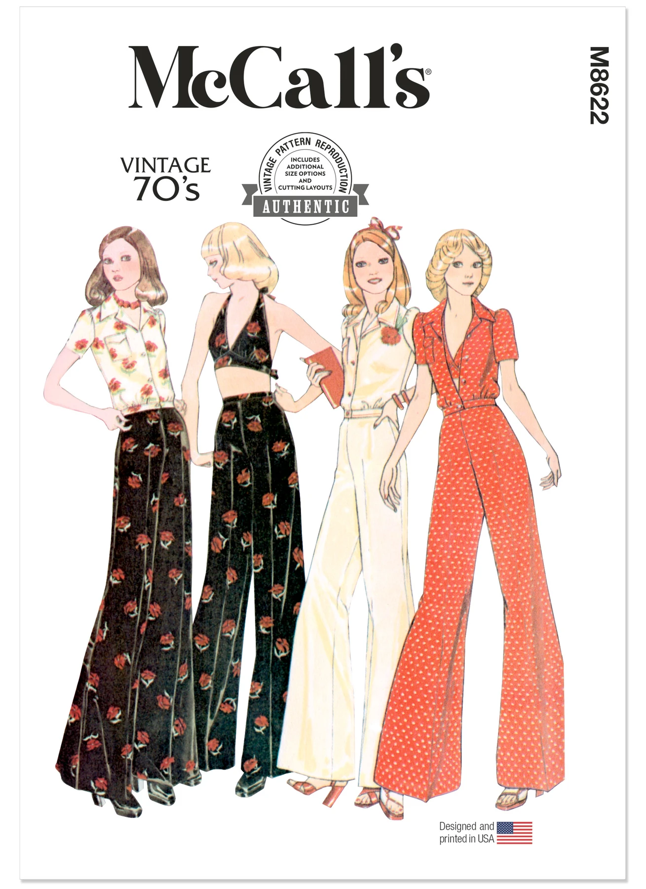 McCall's Sewing Pattern Misses' Blouse, Halter and Pants 1 McCall's Sewing Pattern Misses' Blouse, Halter and Pants