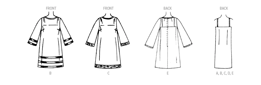 McCall's Sewing Pattern 1960s Misses' Slip Dress and Sheer Overdress 6 McCall's Sewing Pattern 1960s Misses' Slip Dress and Sheer Overdress