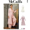 McCall's Sewing Pattern Misses' Romper, Jumpsuit, Robe and Sash (PDF)