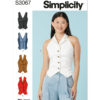 Simplicity Sewing Pattern Misses' Tops