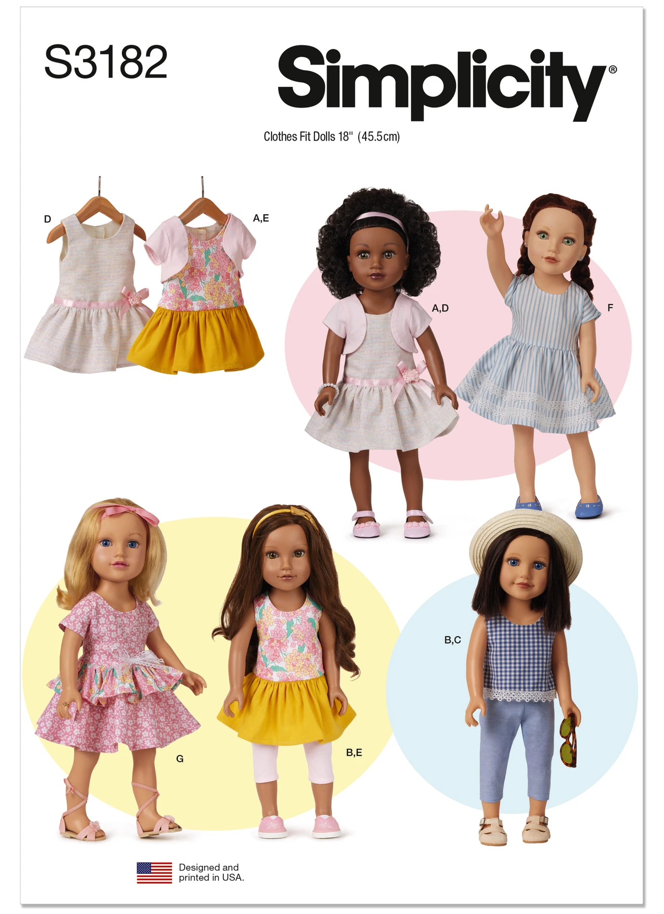 Simplicity Sewing Pattern 18" Doll Clothes (PDF) 1 Simplicity Sewing Pattern 18" Doll Clothes (PDF)