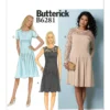 Butterick Sewing Pattern Misses'/Misses' Petite Pleated Dresses (PDF) 584 Butterick Sewing Pattern Misses'/Misses' Petite Pleated Dresses (PDF)