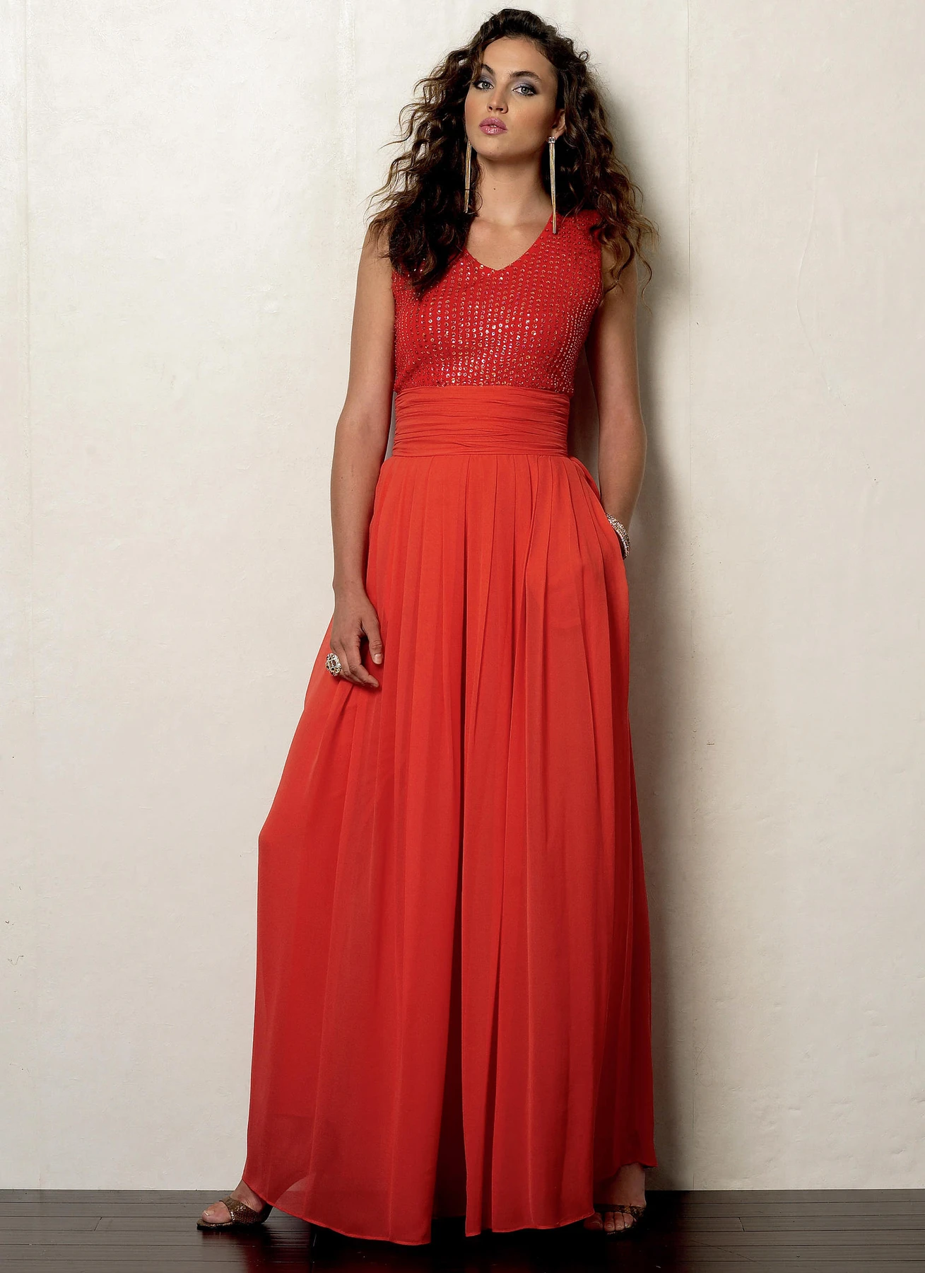 Vogue Patterns Misses' Wide-Leg Pleated Pants 3 Vogue Patterns Misses' Wide-Leg Pleated Pants