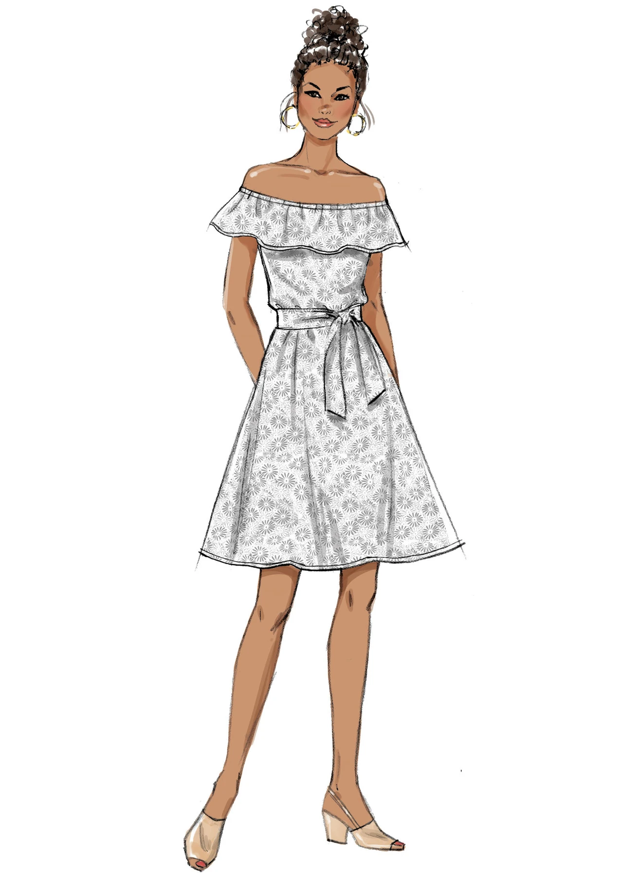 Butterick Sewing Pattern Misses'/Misses' Petite Dress, Romper, Jumpsuit And Sash (PDF) 3 Butterick Sewing Pattern Misses'/Misses' Petite Dress, Romper, Jumpsuit And Sash (PDF)