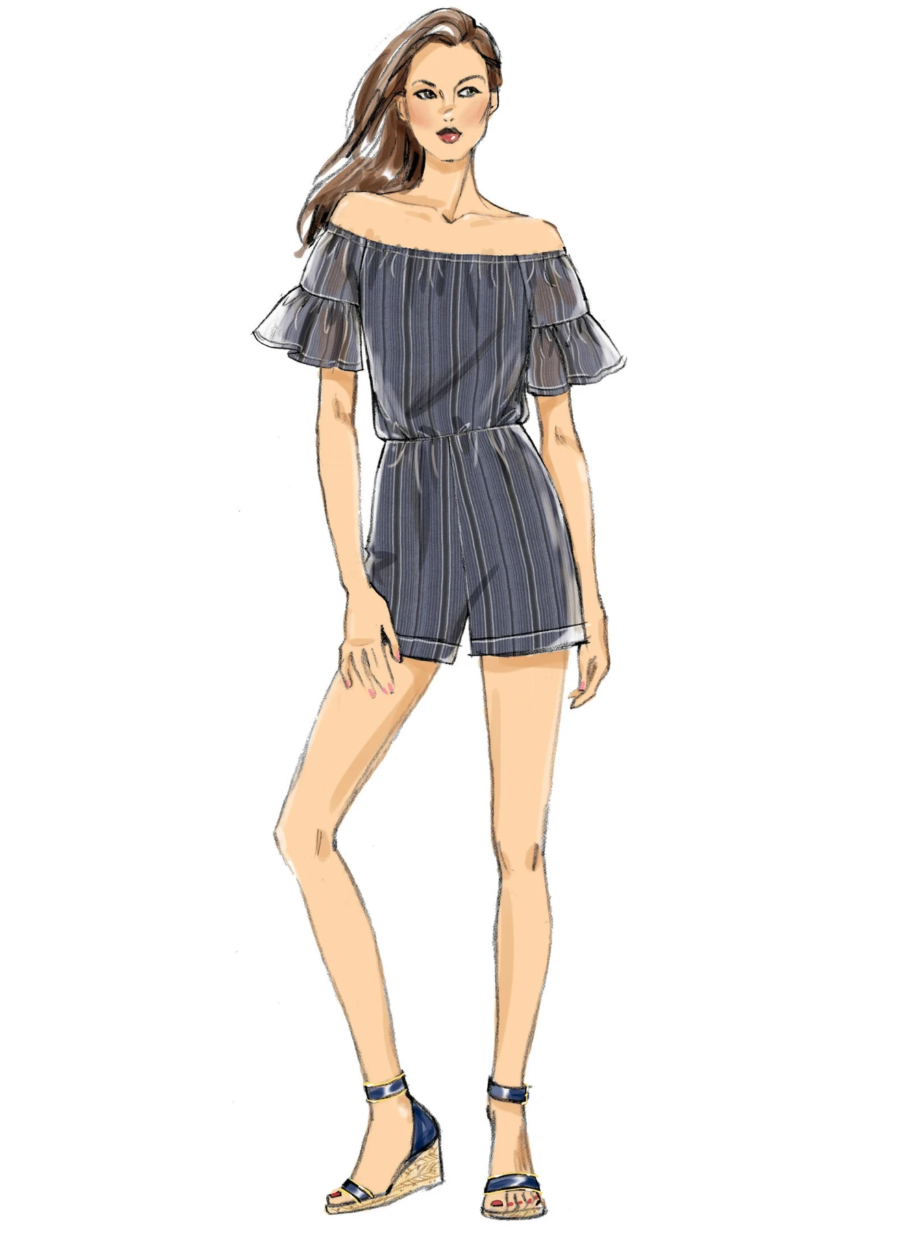 Butterick Sewing Pattern Misses'/Misses' Petite Dress, Romper, Jumpsuit And Sash (PDF) 4 Butterick Sewing Pattern Misses'/Misses' Petite Dress, Romper, Jumpsuit And Sash (PDF)