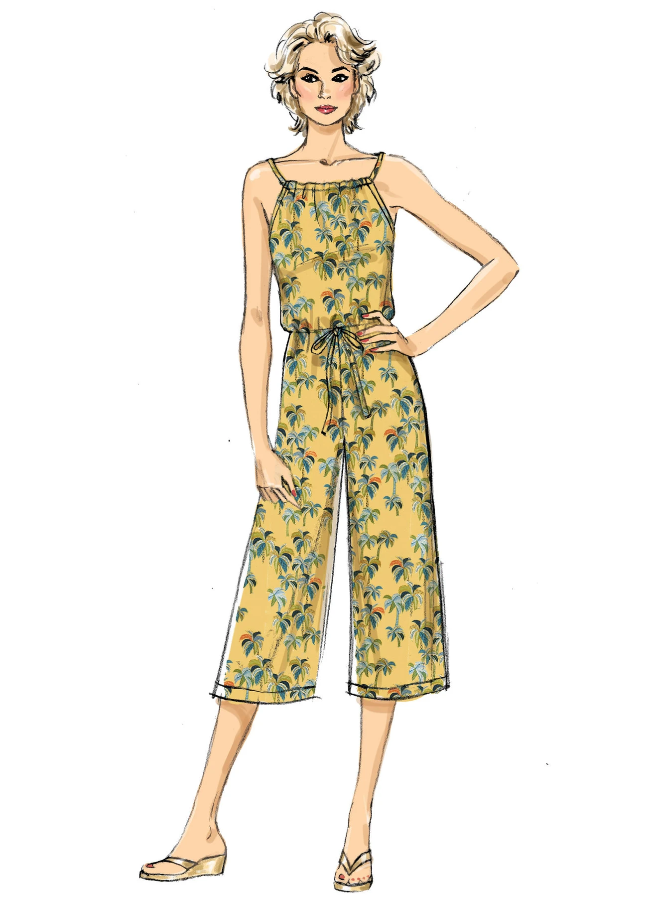 Butterick Sewing Pattern Misses'/Misses' Petite Dress, Romper, Jumpsuit And Sash (PDF) 5 Butterick Sewing Pattern Misses'/Misses' Petite Dress, Romper, Jumpsuit And Sash (PDF)