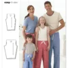 Simplicity Sewing Pattern Unisex Sleepwear 17 Simplicity Sewing Pattern Unisex Sleepwear