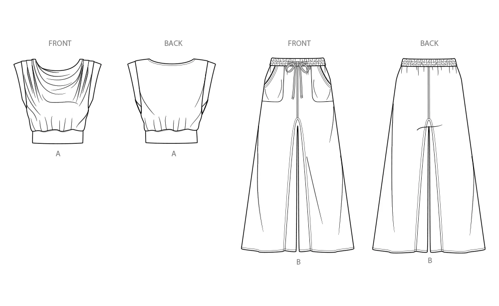 Simplicity Sewing Pattern Misses' and Women's Lounge Set by Mimi G Style 8 Simplicity Sewing Pattern Misses' and Women's Lounge Set by Mimi G Style