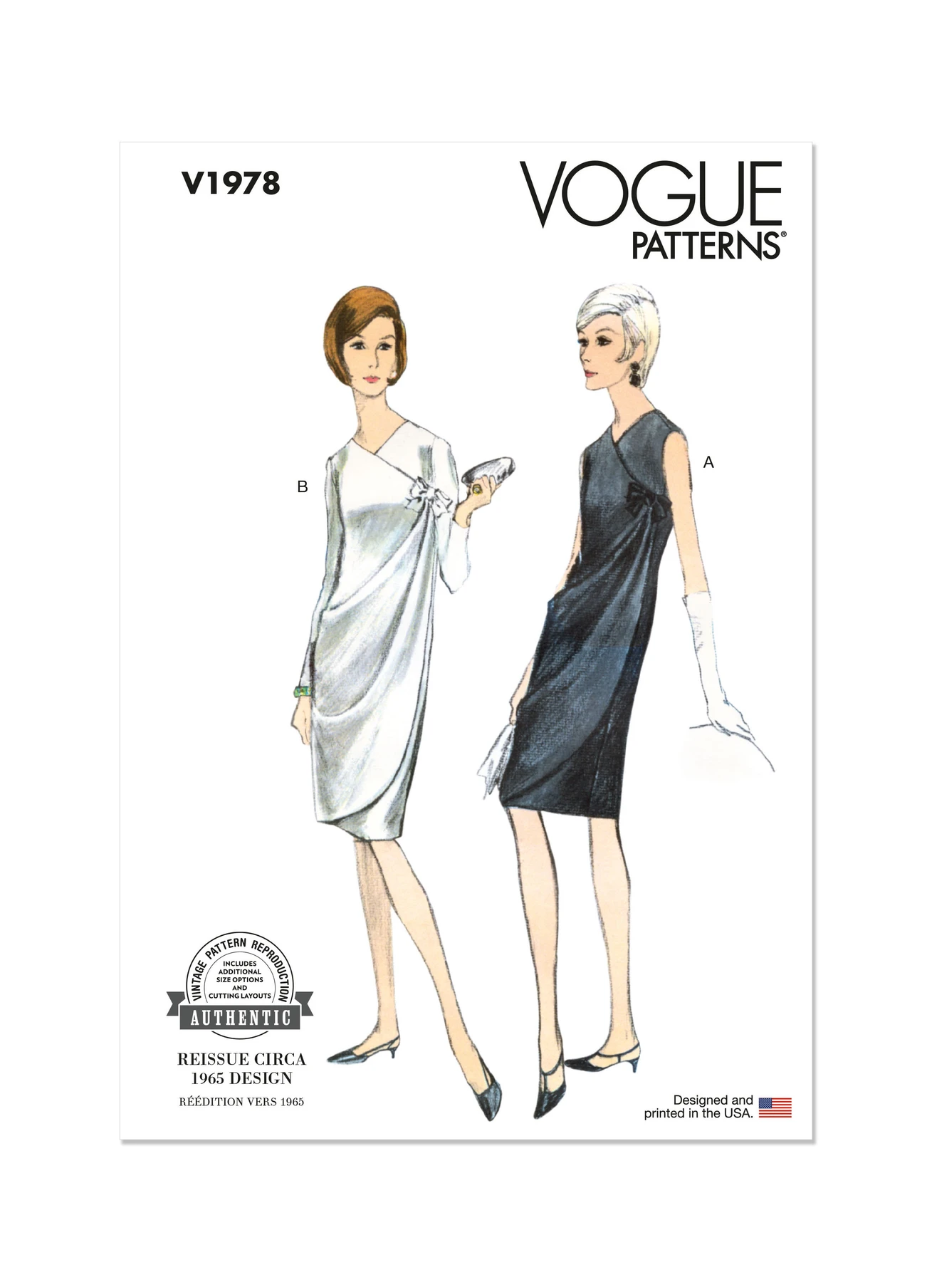 Vogue Patterns 1960s Misses' Dresses 1 Vogue Patterns 1960s Misses' Dresses