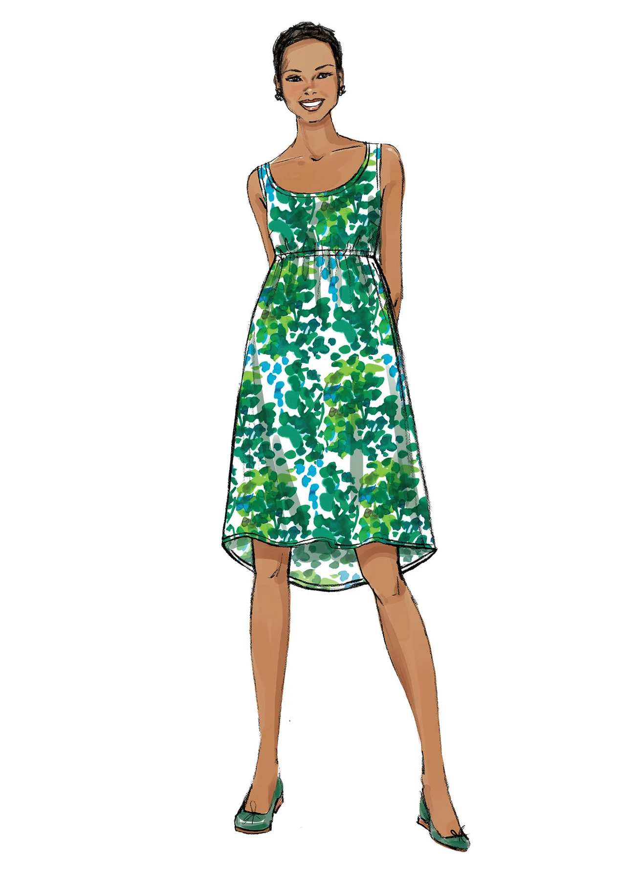 Butterick Sewing Pattern Misses' Maternity Pullover Dresses and Belt (PDF) 4 Butterick Sewing Pattern Misses' Maternity Pullover Dresses and Belt (PDF)